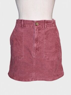 American Eagle Super Stretch Corduroy Mini Skirt
